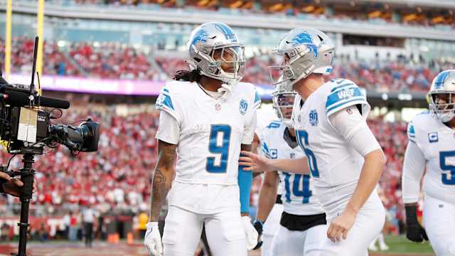 Detroit Lions wide receiver Jameson Williams